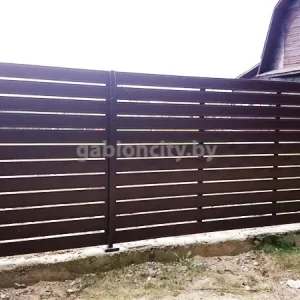 Горизонтальный штакетник