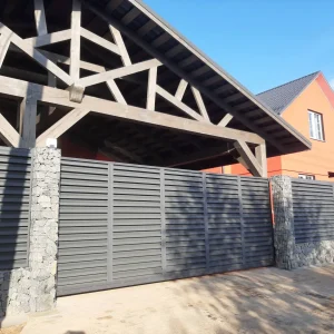 Ворота откатные «Жалюзи»