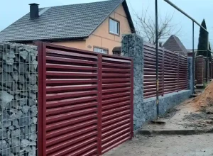 забор жалюзи