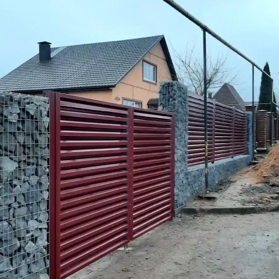 забор жалюзи