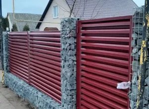 забор жалюзи