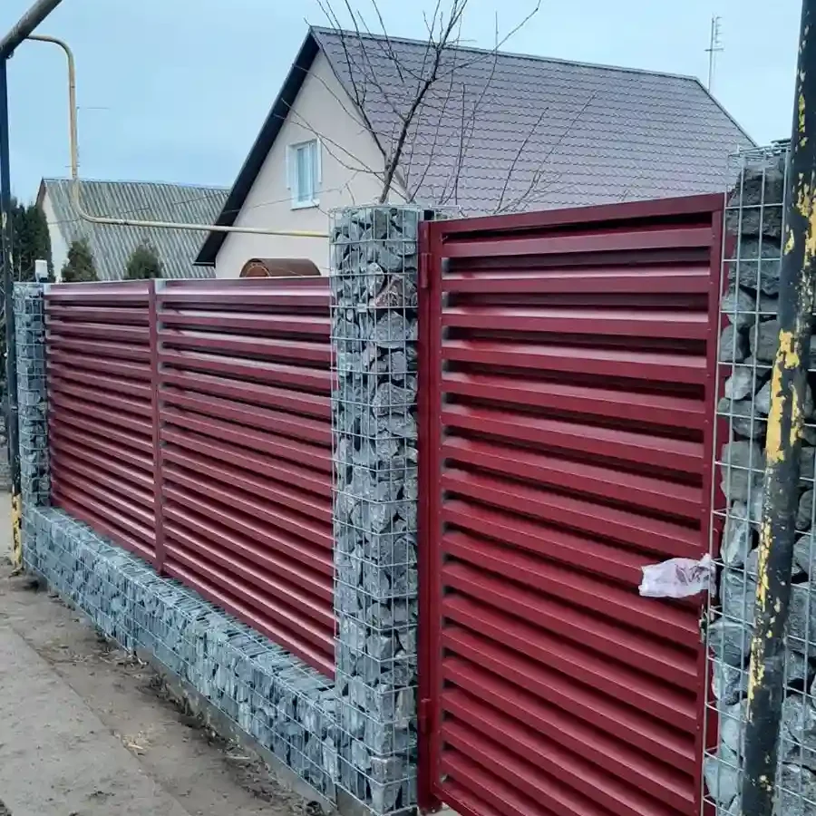 забор жалюзи