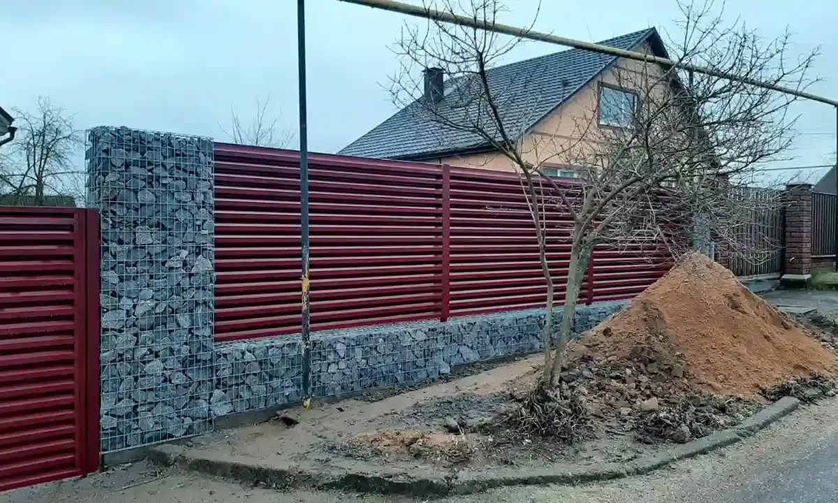 забор жалюзи