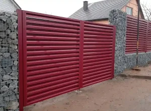 забор жалюзи