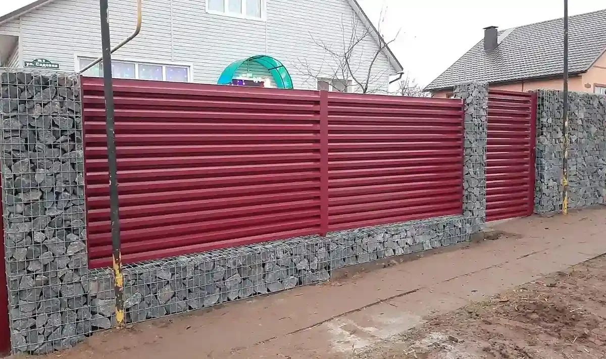 забор жалюзи