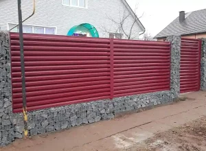 забор жалюзи