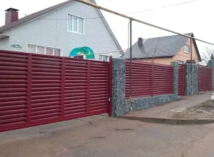 забор жалюзи