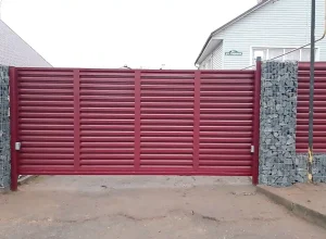 забор жалюзи