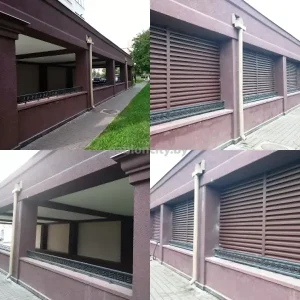 Зашивка стен/боковин навеса